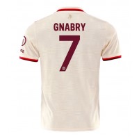 Camiseta Bayern Munich Serge Gnabry #7 Tercera Equipación Replica 2024-25 mangas cortas